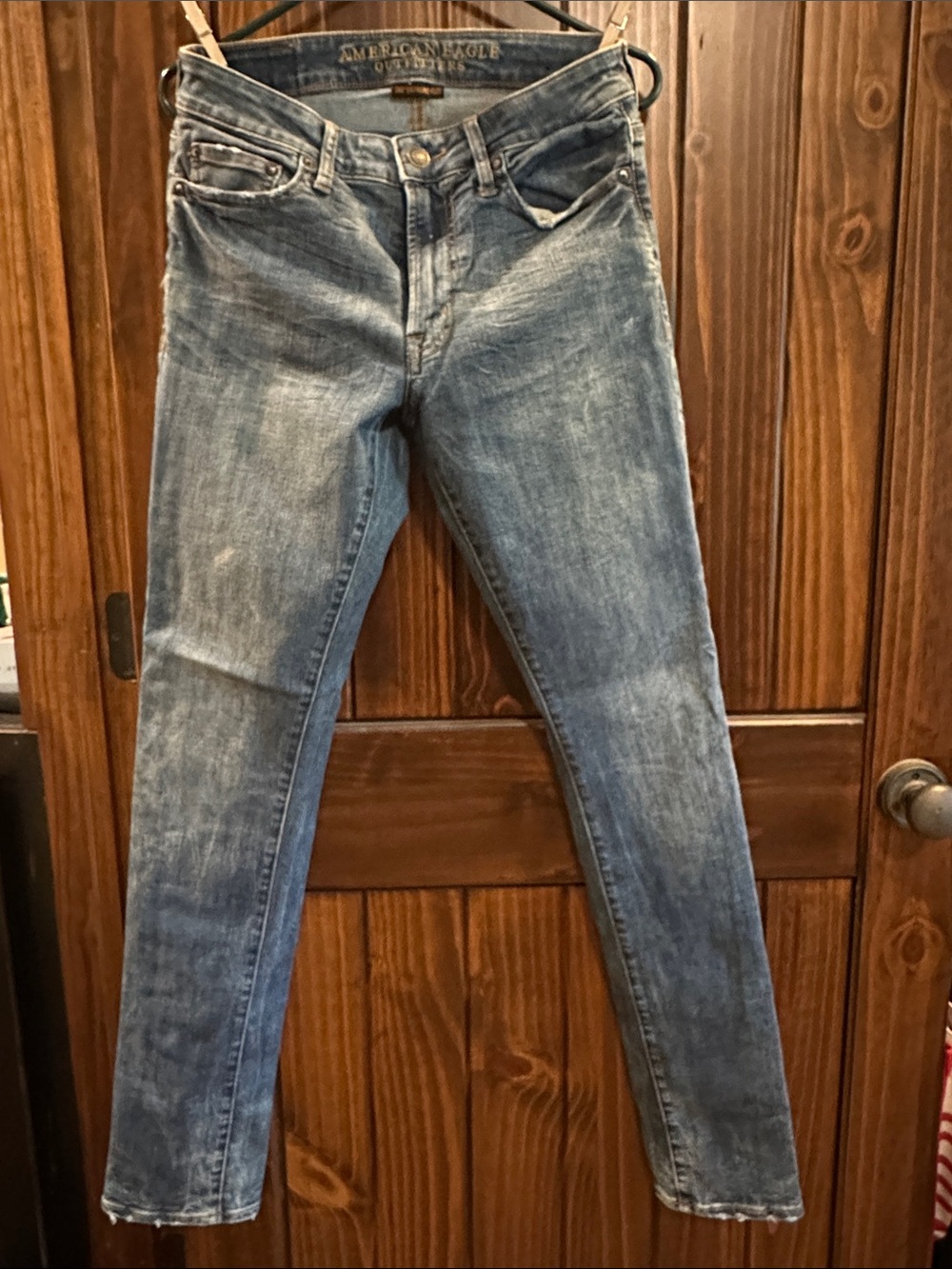 American Eagle Outfitters Skinny Jeans - Light Blue Wash size 30x34